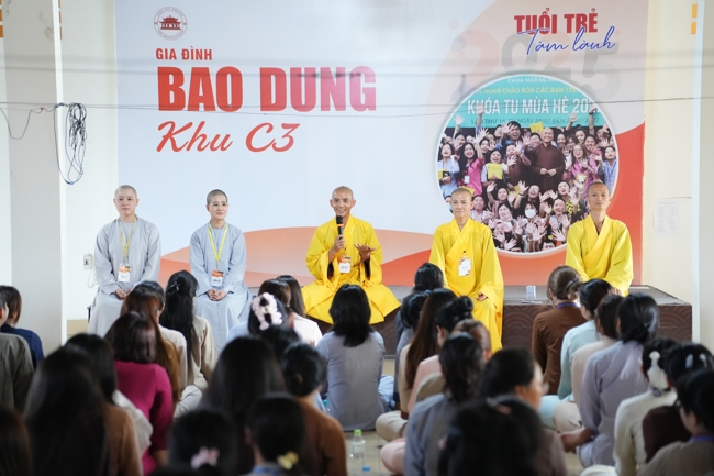 The 2nd day of Summer Retreat 2025 “The Good Mind Youth” in the afternoon