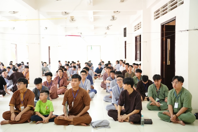 The 2nd day of Summer Retreat 2025 “The Good Mind Youth” in the afternoon