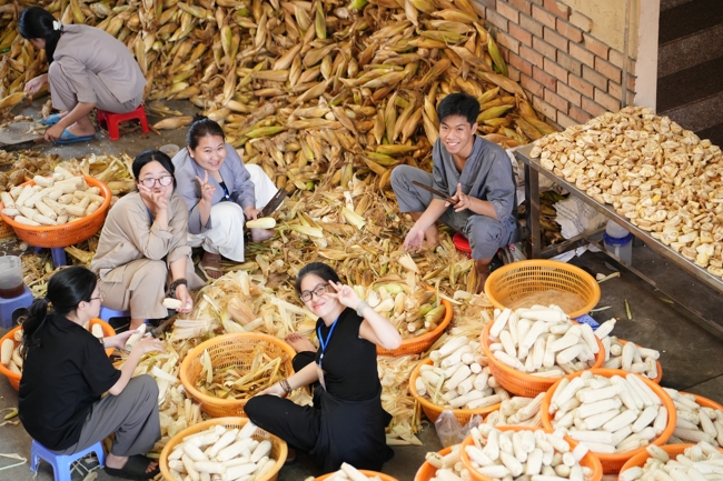 The 2nd day of Summer Retreat 2025 “The Good Mind Youth” in the afternoon