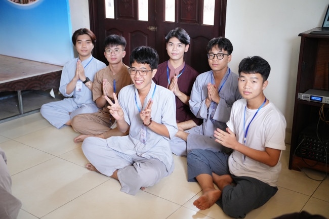 The 2nd day of Summer Retreat 2025 “The Good Mind Youth” in the afternoon