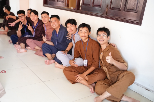 The 2nd day of Summer Retreat 2025 “The Good Mind Youth” in the afternoon