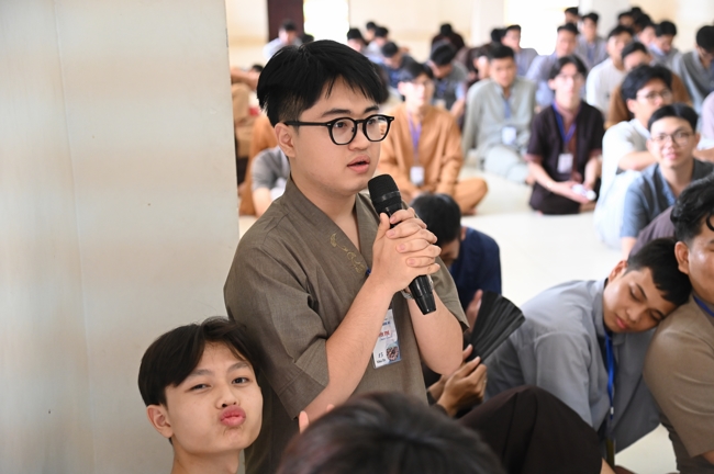 The 2nd day of Summer Retreat 2025 “The Good Mind Youth” in the afternoon