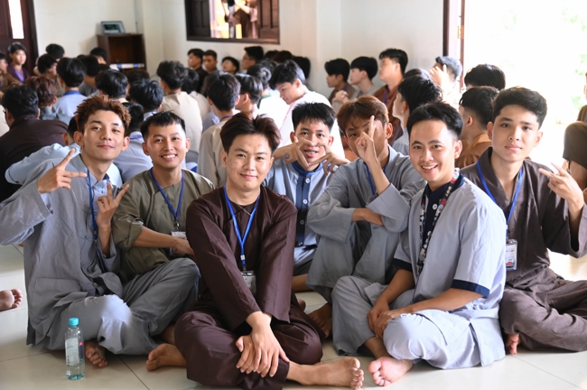 The 2nd day of Summer Retreat 2025 “The Good Mind Youth” in the afternoon