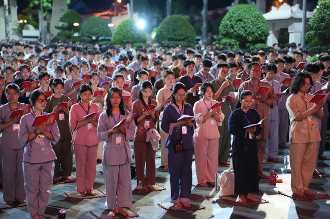 The 2nd day of Summer Retreat 2025 “The Good Mind Youth” in the afternoon