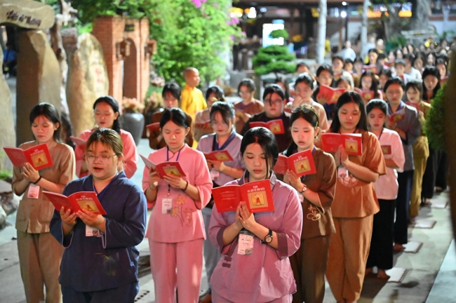 The 2nd day of Summer Retreat 2025 “The Good Mind Youth” in the afternoon