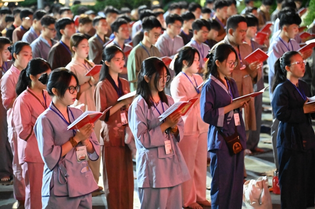 The 2nd day of Summer Retreat 2025 “The Good Mind Youth” in the afternoon