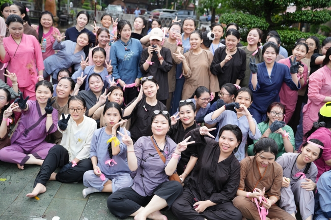 The 3rd day of Summer Retreat 2025 “The Good Mind Youth” in the afternoon