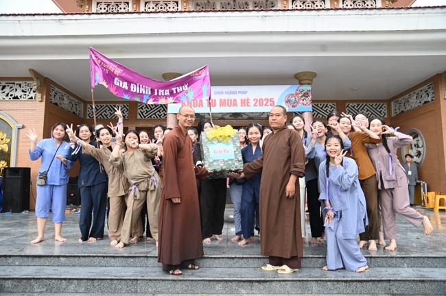 The 3rd day of Summer Retreat 2025 “The Good Mind Youth” in the afternoon