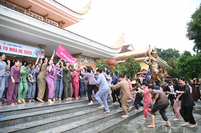 The 3rd day of Summer Retreat 2025 “The Good Mind Youth” in the afternoon