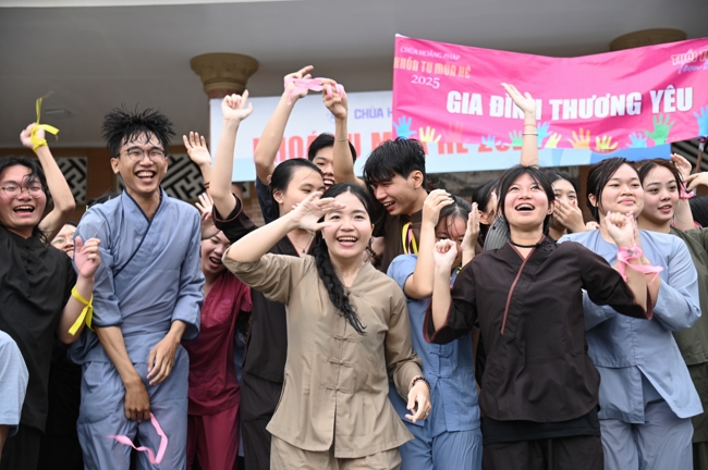 The 3rd day of Summer Retreat 2025 “The Good Mind Youth” in the afternoon