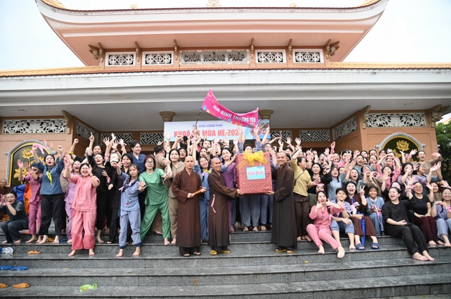 The 3rd day of Summer Retreat 2025 “The Good Mind Youth” in the afternoon