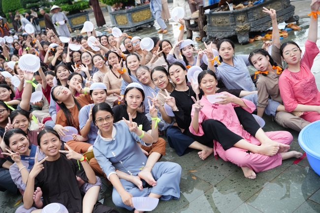 The 3rd day of Summer Retreat 2025 “The Good Mind Youth” in the afternoon