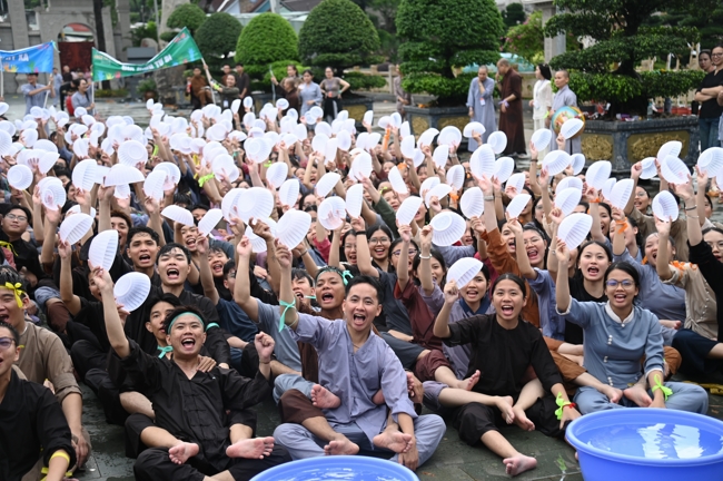 The 3rd day of Summer Retreat 2025 “The Good Mind Youth” in the afternoon