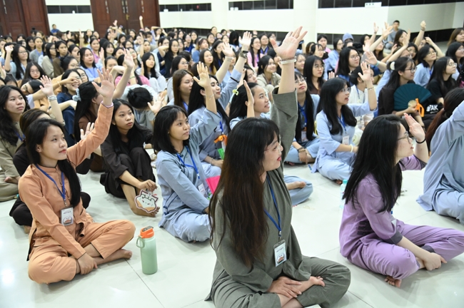 The 3rd day of Summer Retreat 2025 “The Good Mind Youth” in the afternoon