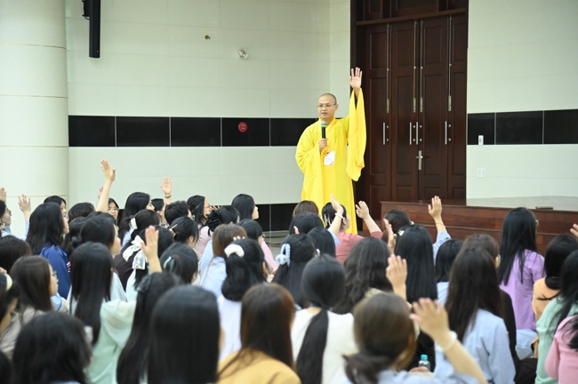 The 3rd day of Summer Retreat 2025 “The Good Mind Youth” in the afternoon