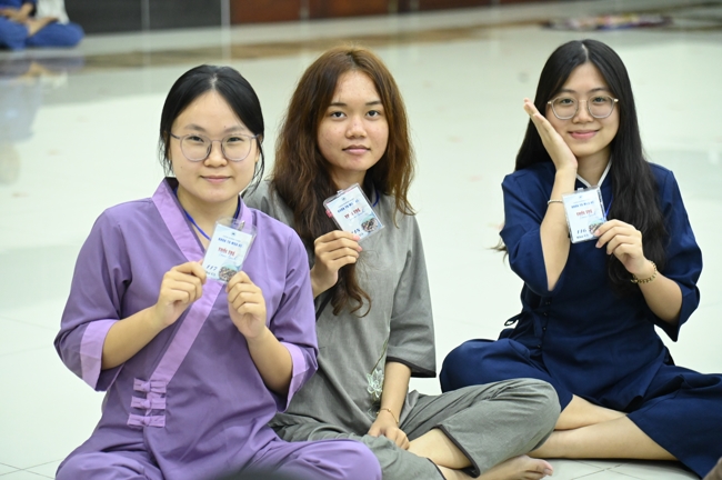 The 3rd day of Summer Retreat 2025 “The Good Mind Youth” in the afternoon