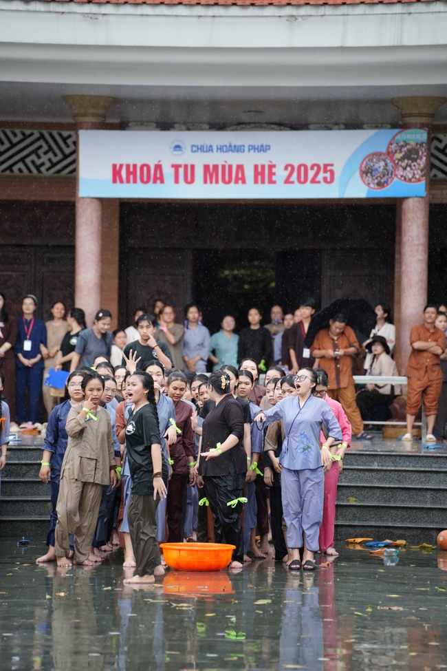 The 3rd day of Summer Retreat 2025 “The Good Mind Youth” in the afternoon