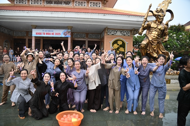 The 3rd day of Summer Retreat 2025 “The Good Mind Youth” in the afternoon