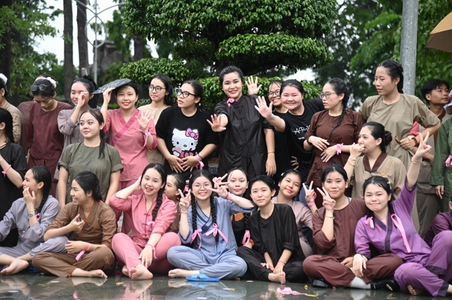 The 3rd day of Summer Retreat 2025 “The Good Mind Youth” in the afternoon