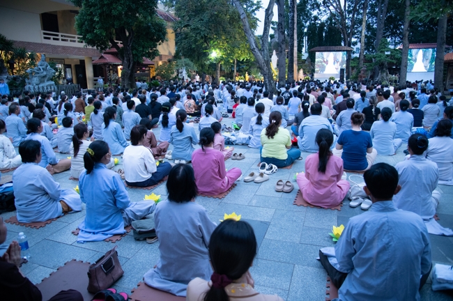 Repentance ceremony to commemorate the Bodhisattva Avalokitesvara achievements