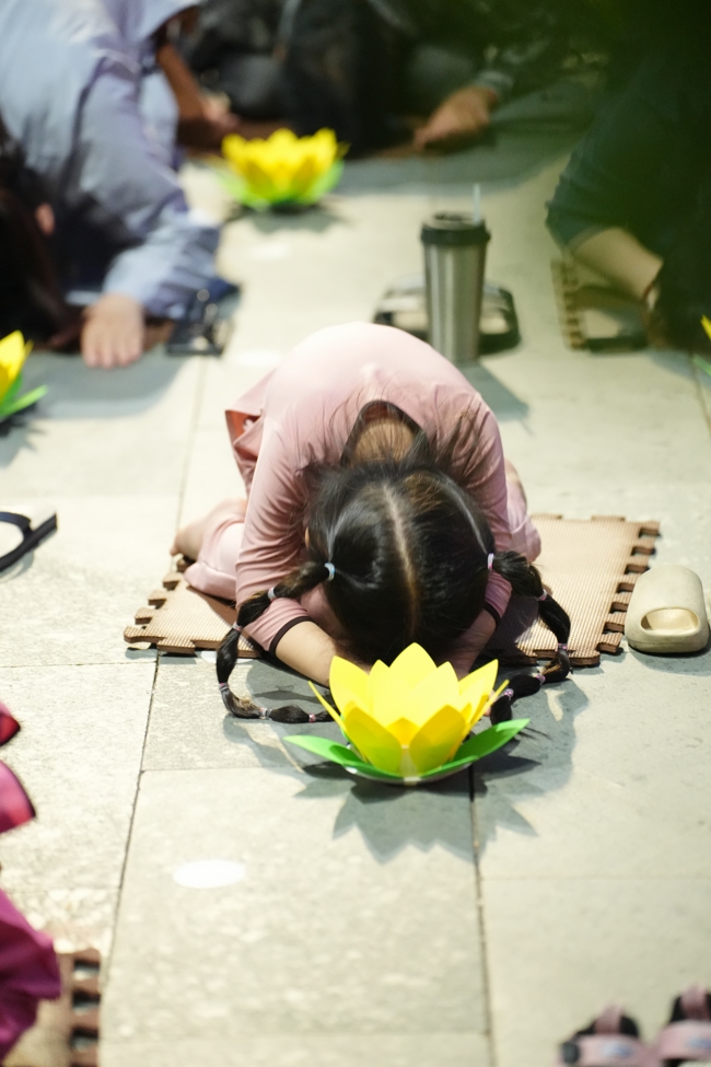 Repentance ceremony to commemorate the Bodhisattva Avalokitesvara achievements