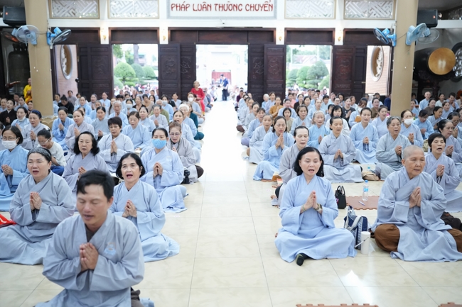 Repentance ceremony to commemorate the Bodhisattva Avalokitesvara achievements