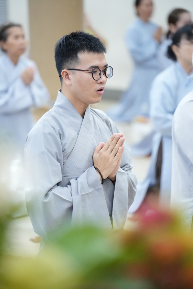 Repentance ceremony to commemorate the Bodhisattva Avalokitesvara achievements