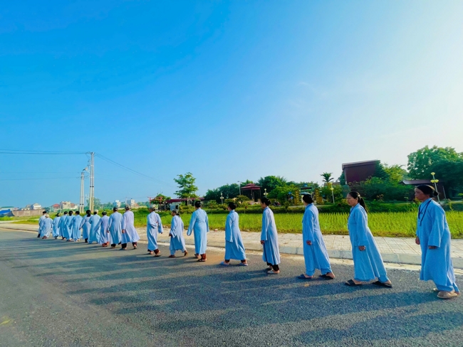 One - Day Practice at Dong Cao pagoda, Thanh Hoa