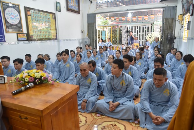 Đạo tràng Minh Chất – Cần Thơ: Khóa tu một ngày