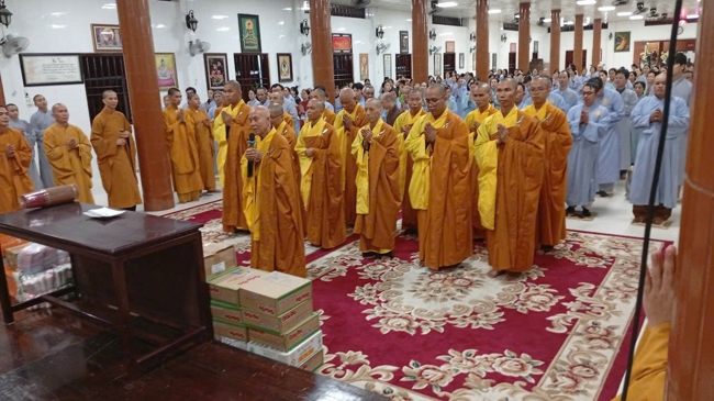 Offering rain-retreat Schools of the Charity Board, Buddha Calendar 2659 - Solar Calendar 2025