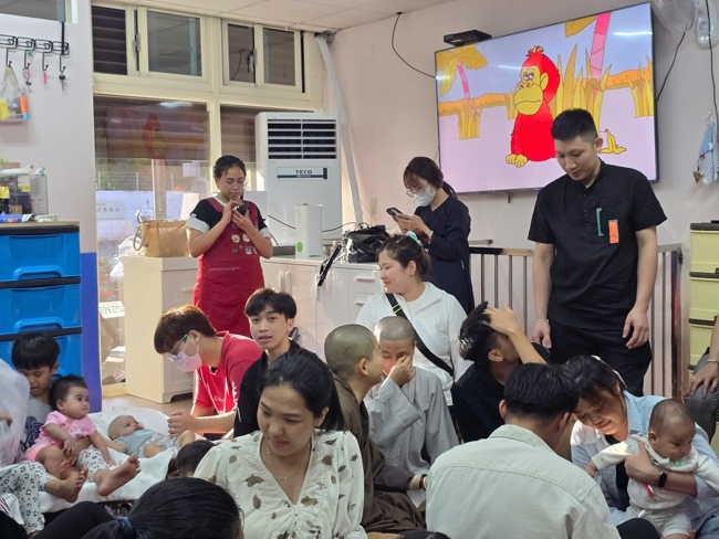Dharma assembly for worshiping Bodhisattva Avalokitesvara – One-Day Practice at Linh An Pagoda in Taiwan