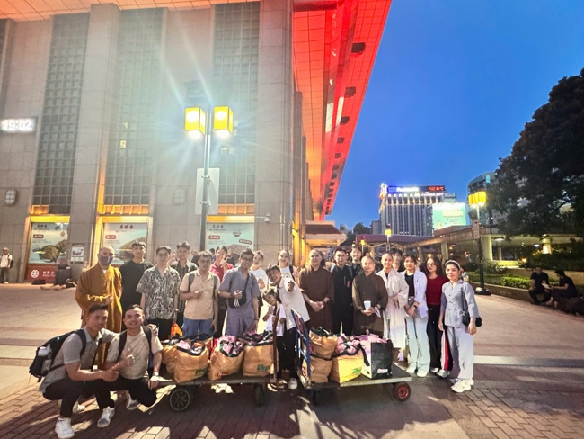 Dharma assembly for worshiping Bodhisattva Avalokitesvara – One-Day Practice at Linh An Pagoda in Taiwan