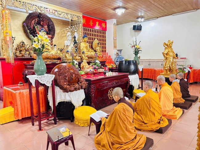 Dharma assembly for worshiping Bodhisattva Avalokitesvara – One-Day Practice at Linh An Pagoda in Taiwan