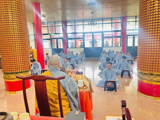 Dharma assembly for worshiping Bodhisattva Avalokitesvara – One-Day Practice at Linh An Pagoda in Taiwan