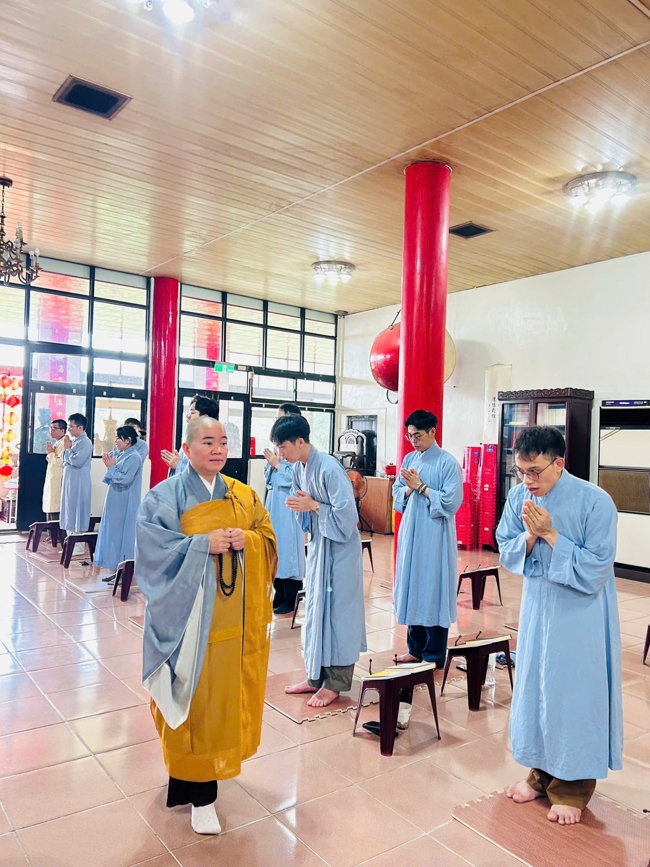 Dharma assembly for worshiping Bodhisattva Avalokitesvara – One-Day Practice at Linh An Pagoda in Taiwan