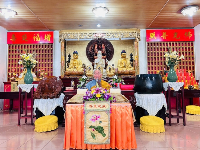 Dharma assembly for worshiping Bodhisattva Avalokitesvara – One-Day Practice at Linh An Pagoda in Taiwan