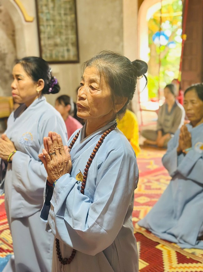 Offering to the rain-retreat schools in Thanh Hoa and Hoang Phap pagoda of Dong Cao Pagoda