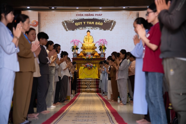 Lễ Quy y Tam Bảo – Lần 2/2025