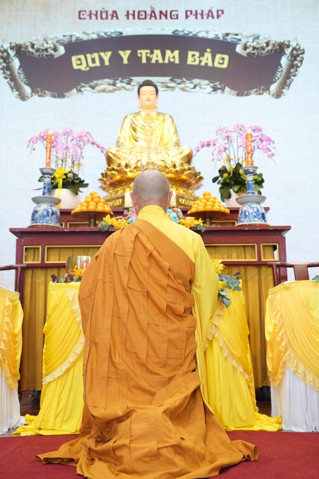 Lễ Quy y Tam Bảo – Lần 2/2025