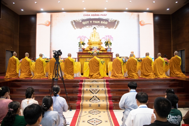 Lễ Quy y Tam Bảo – Lần 2/2025