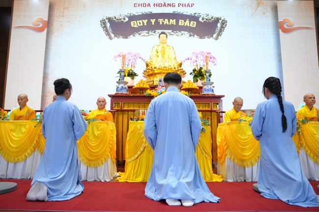 Lễ Quy y Tam Bảo – Lần 2/2025