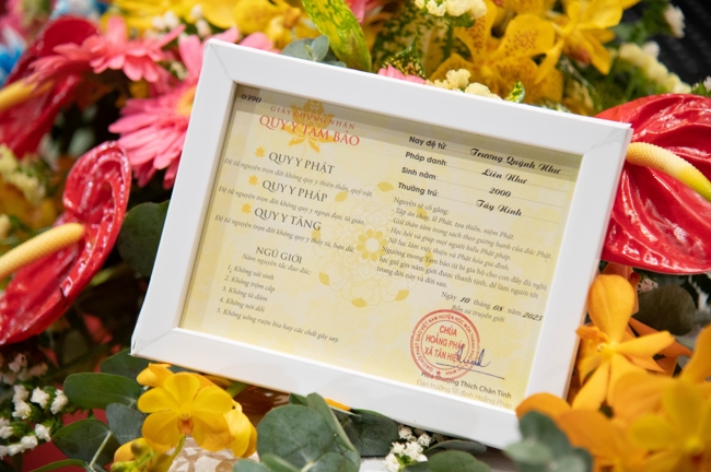 Lễ Quy y Tam Bảo – Lần 2/2025