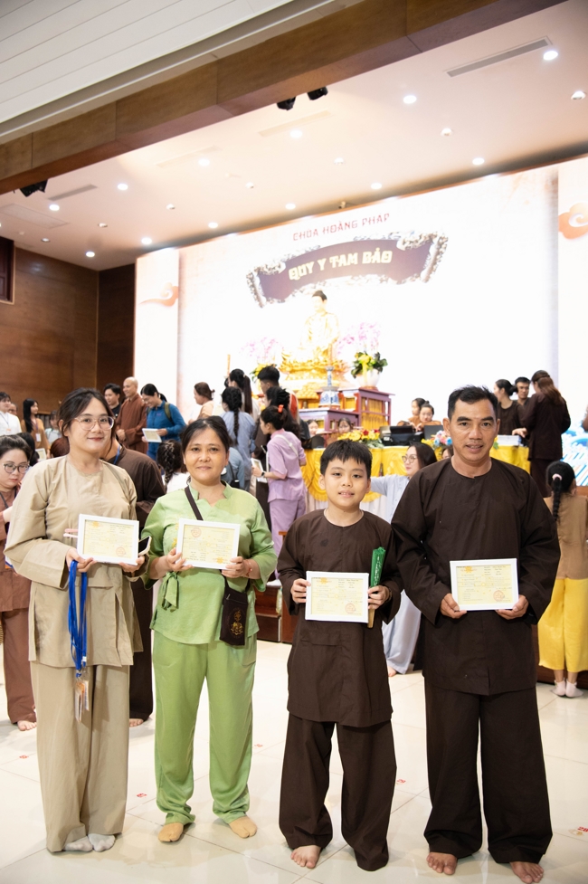 Lễ Quy y Tam Bảo – Lần 2/2025