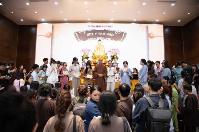 Lễ Quy y Tam Bảo – Lần 2/2025