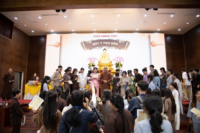 Lễ Quy y Tam Bảo – Lần 2/2025