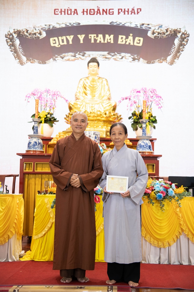 Lễ Quy y Tam Bảo – Lần 2/2025