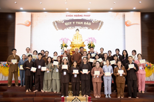 Lễ Quy y Tam Bảo – Lần 2/2025