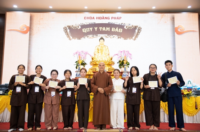 Lễ Quy y Tam Bảo – Lần 2/2025