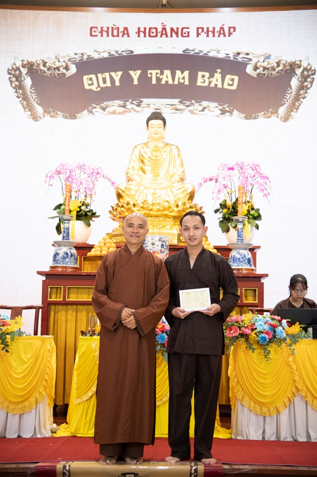 Lễ Quy y Tam Bảo – Lần 2/2025