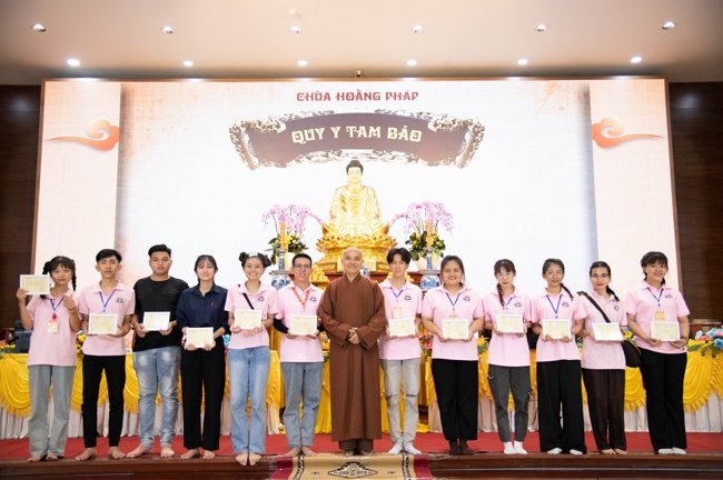 Lễ Quy y Tam Bảo – Lần 2/2025